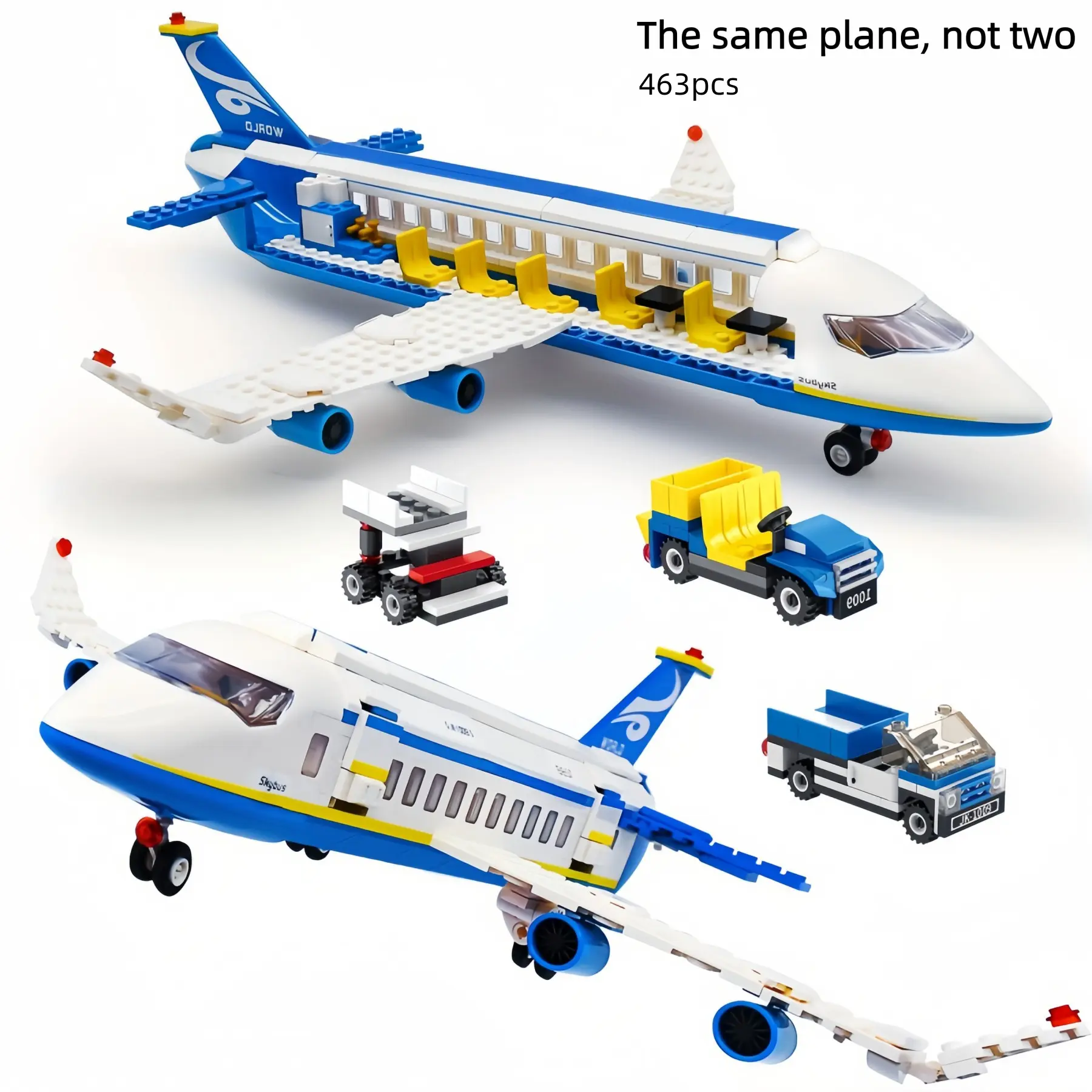 2026 New Trend Airplane Building Blocks, Military Plane Building Blocks - Boy's Assembly Educational Model Building Kits Toy, Perfect Gift for Kids & Girls