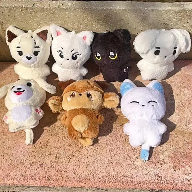 10cm Kpop Plush - Cute Mini Stuffed Toys Keyring Pendants for JUNGWON, HEESEUNG, JAY, JAKE, SUNGHOON Fans, Kawaii Cartoon Bag Accessories, Ideal Gift