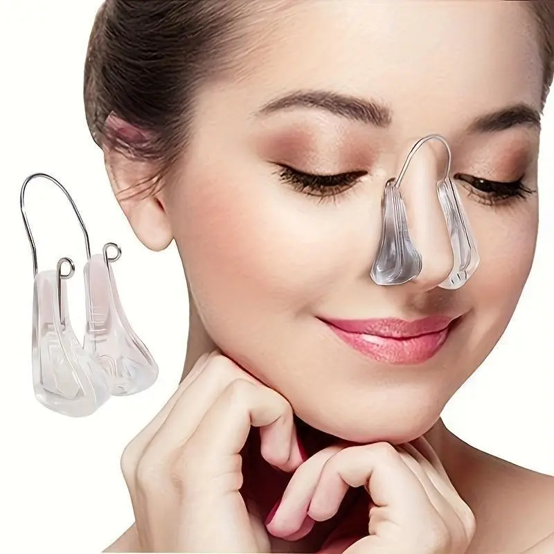 Nose Shaper Lifter Clip, Soft Safety Silicone Nose Corrector, Bridge Straightener Beauty Tool for Men/women, 1pc Nose Shaping Device