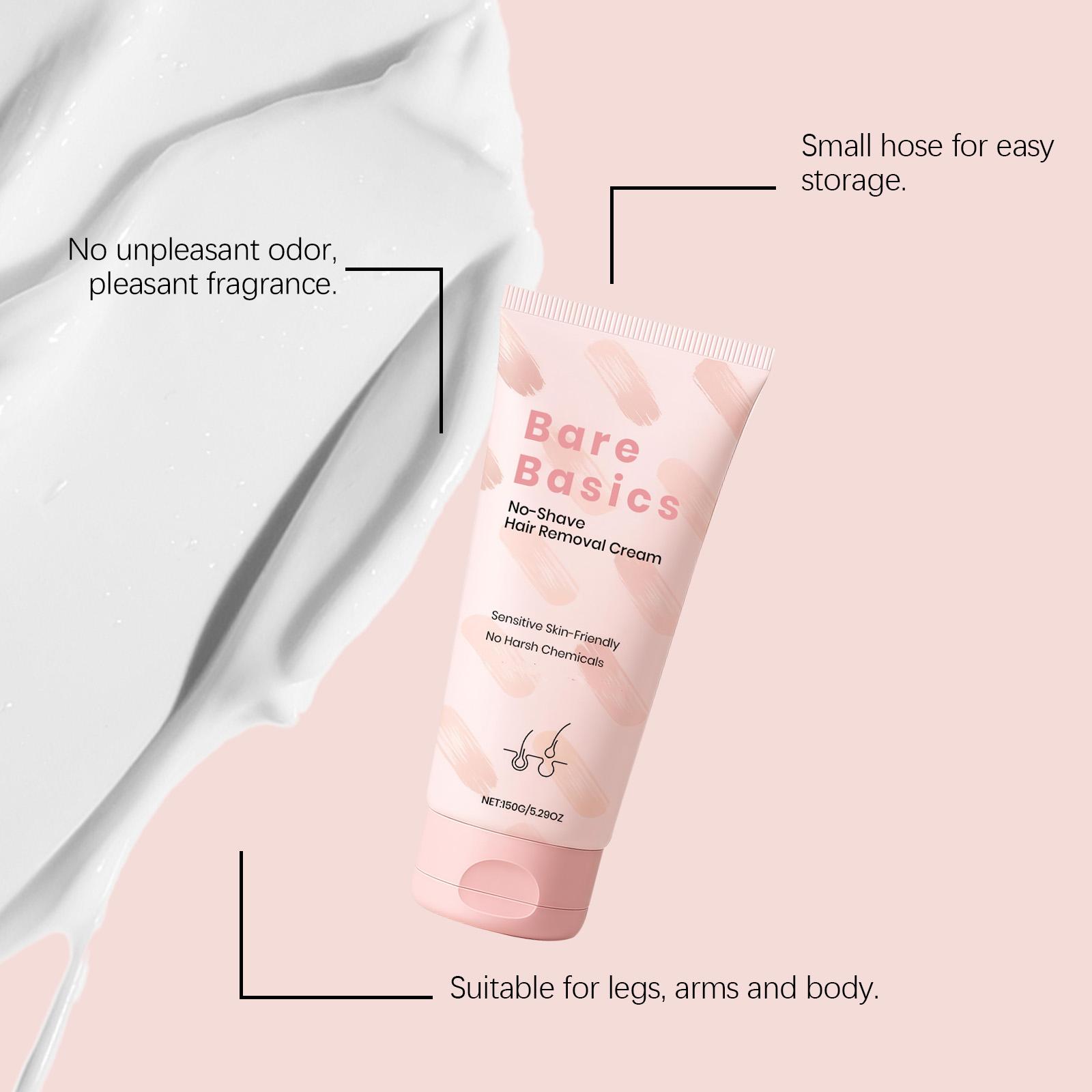 Unisex body hair removal cream gently cleanses and smooths the skin, removes hair without irritation, and leaves the skin hydrated, comfortable, and refreshed