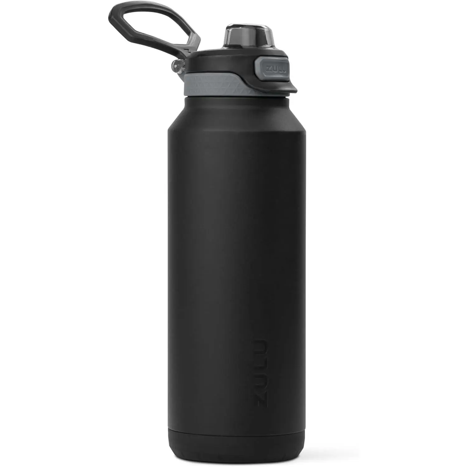 Powerfill Pro 40oz Stainless Steel Water Bottle with Quick Fill Lid, Triple Walled Vacuum Insulated Metal, Leak Proof Locking Lid, Sip and Chug, Reusable BPA Free, Black