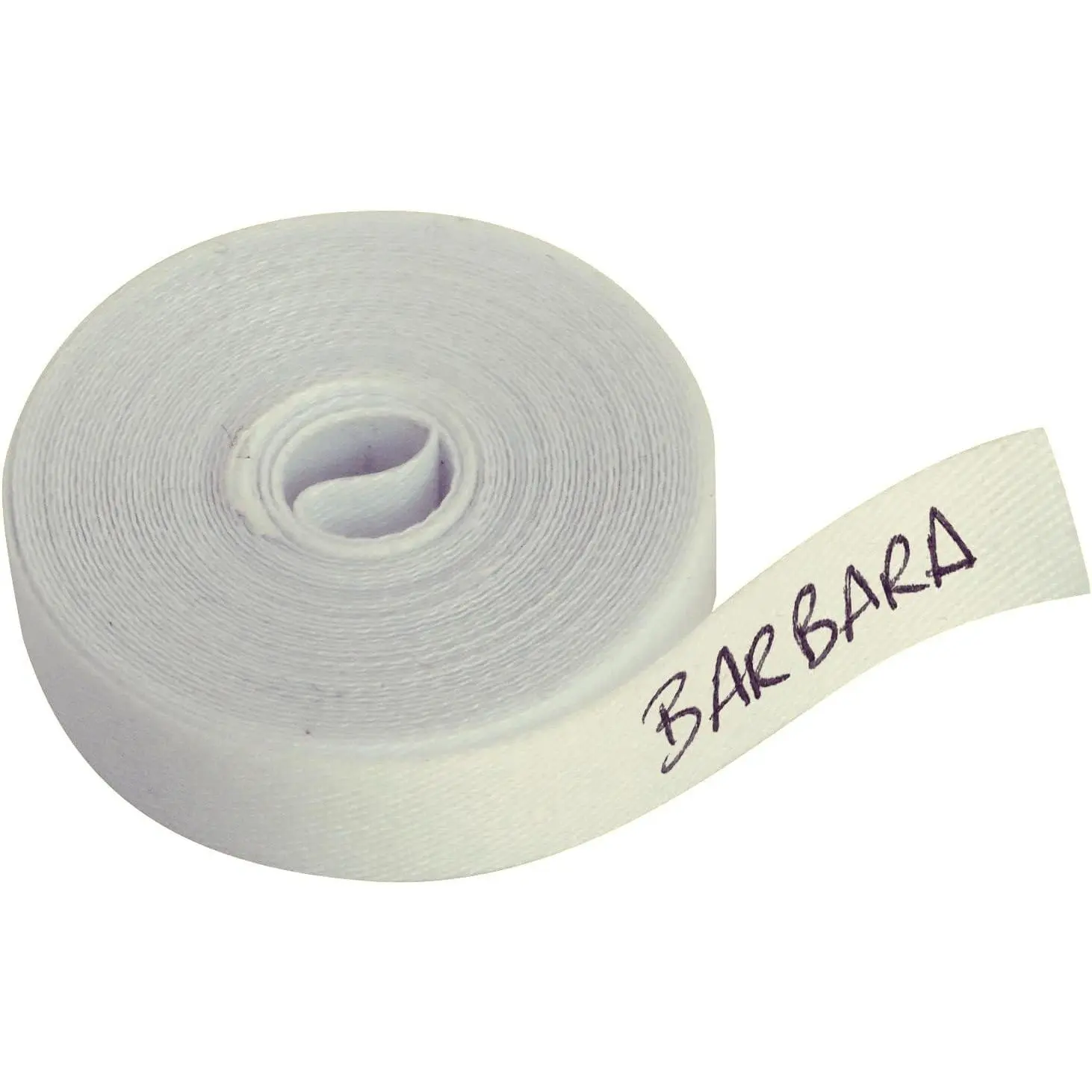 Iron- Clothing Labels. Writable Name Tape for School & .Washable, Permanent Clothing Labels. 118 x 0.4 Inches. White