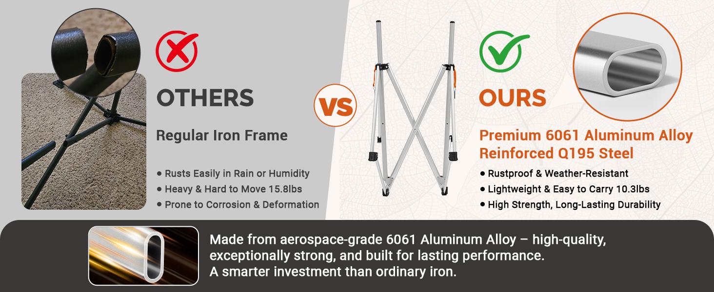 KingCamp Hammock Chair with Footrest – Heavy Duty Swinging Rocking Camping Chairs for Adults up to 400lbs, Folding Portable Oversized Rocker with Cup Holder & Pillow for Outdoor Beach Lawn RV Sports