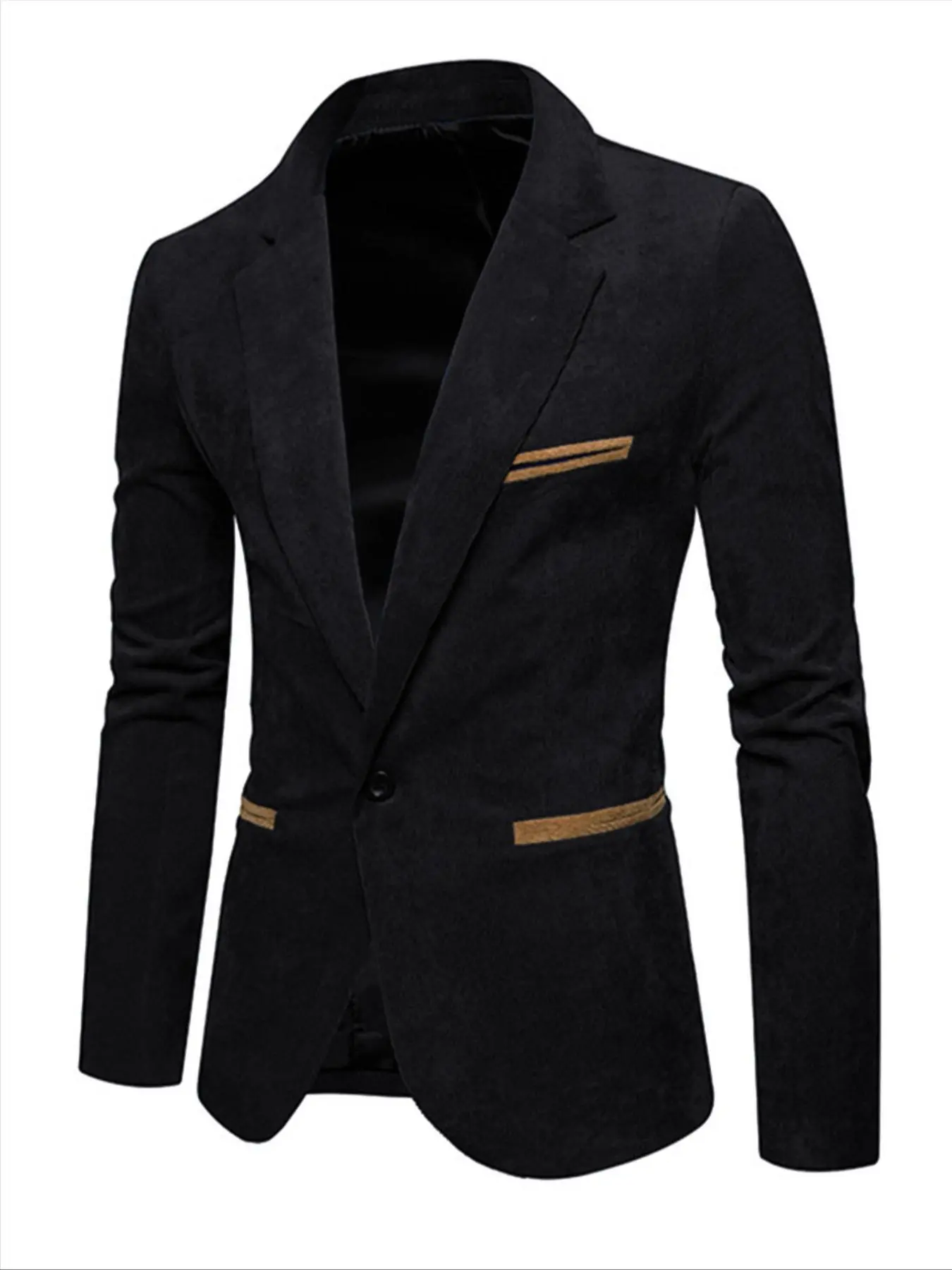 Men's Casual Suit Jacket, Stylish Western Wear Outerwear, Perfect for Daily & Formal Occasions, Comfortable Fit Design