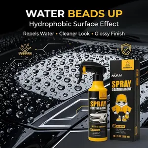 Spray coating agent；NUAN nano car coating sprayNano Car Coating Spray – Fast, durable, hydrophobic, shields paint, prevents fading, perfect for everyday car maintenance.-MY0522