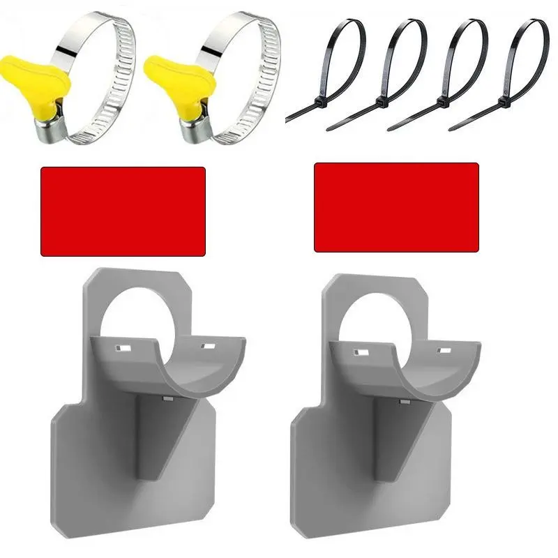 Swimming Pool Pipe Holder, Outdoor Hose Holder, 2pcs Pool Hose Support Bracket, Above Ground Pool Accessory, Prevents Pipes Sagging, Easy Installation