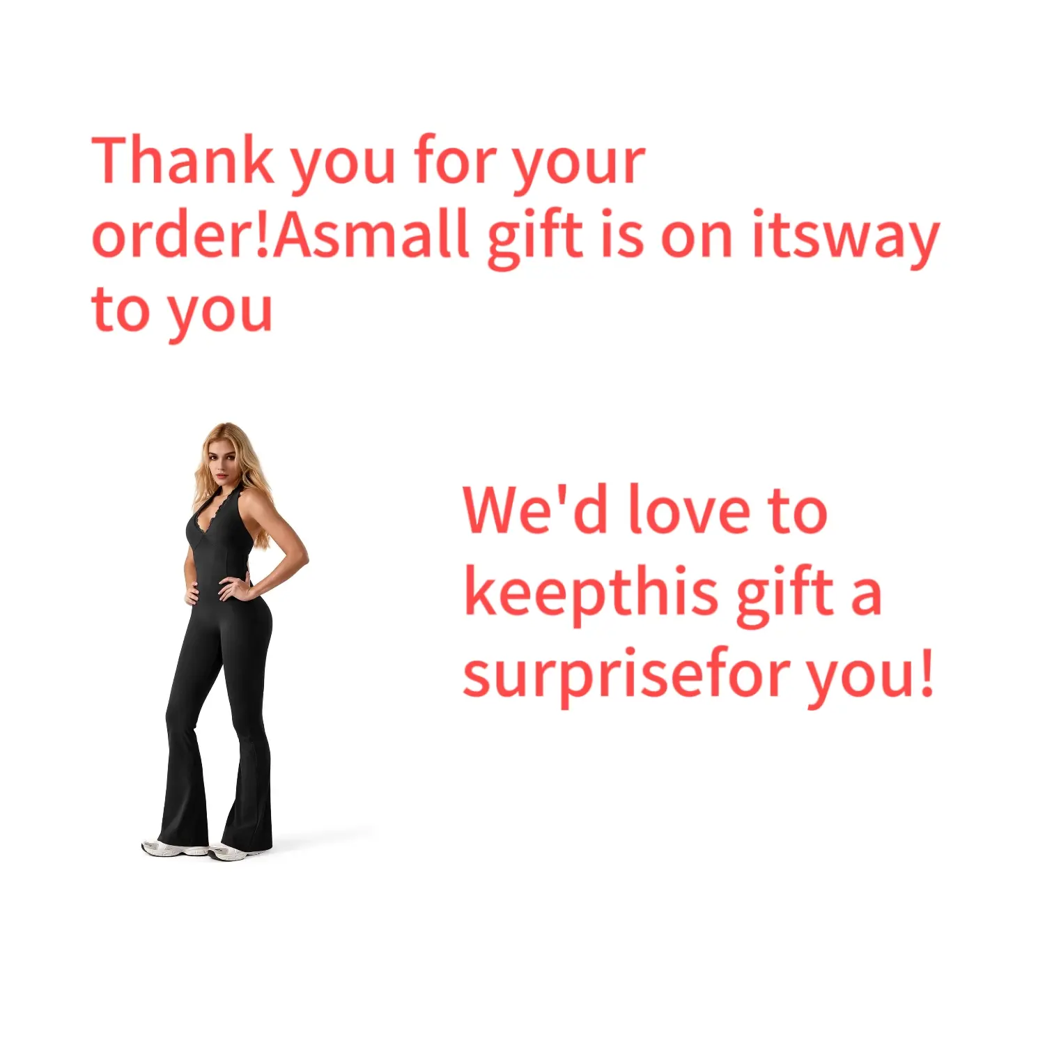 thoughtful gift  The gift and the product you purchased will be shipped in two separate packages, so their arrival times may differ. Please be patient and wait.