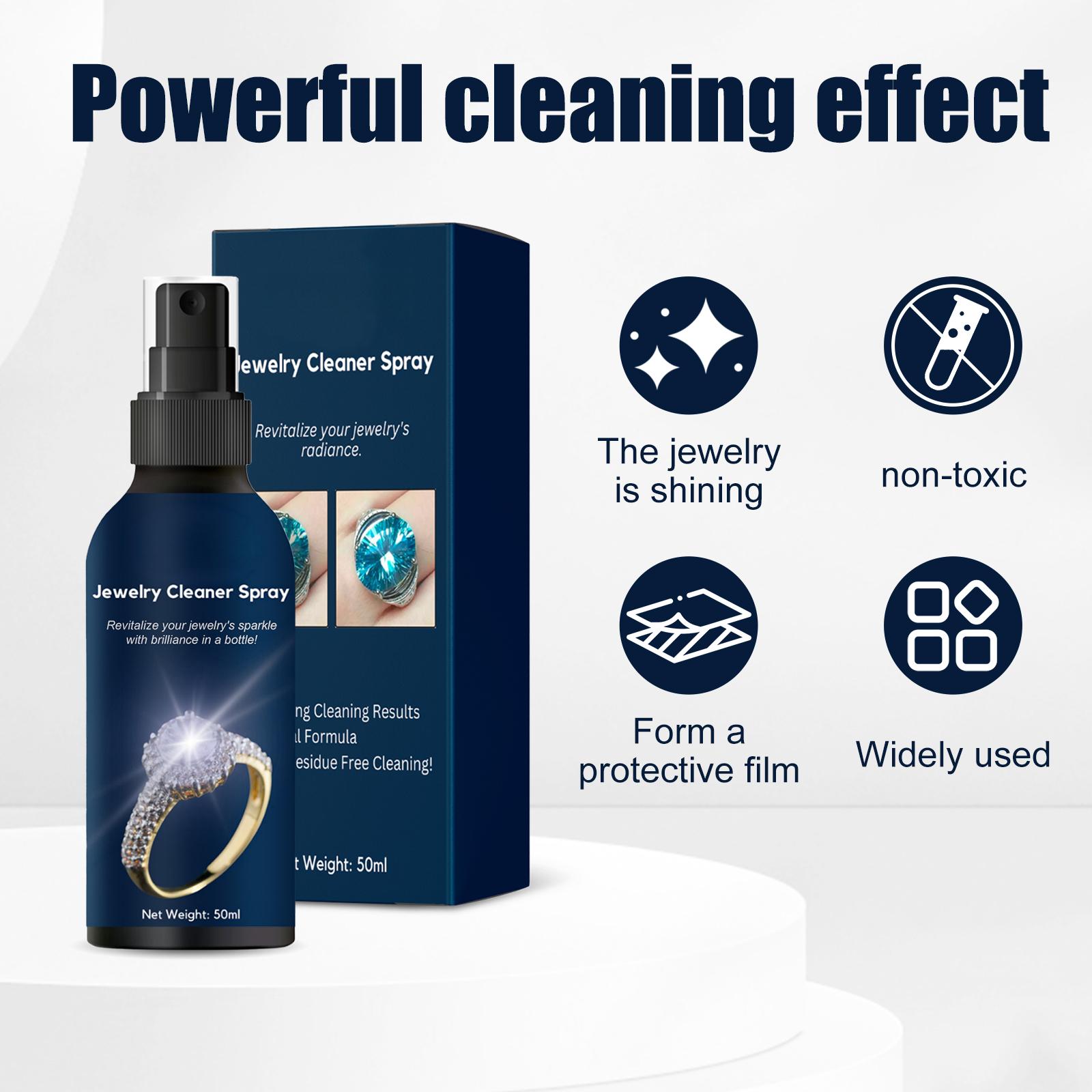 Jewelry Cleaner for Necklaces, Gold Jewelry, and Other Accessories - Removes Tarnish, Prevents Oxidation, and Maintains Cleanliness