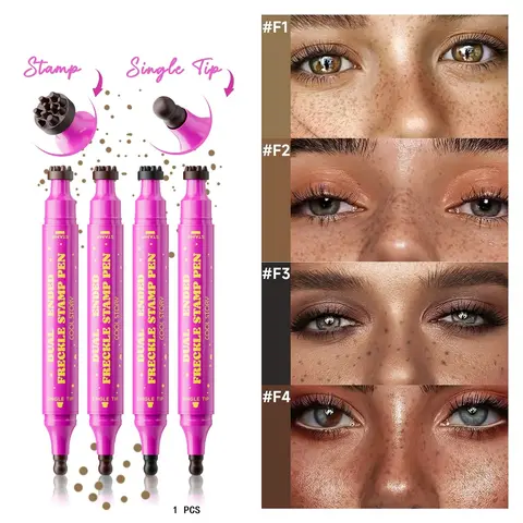 Waterproof Natural Freckle Pen, Long-Lasting, Fine Tip, Easy Application, Realistic Look, Light Coverage, Daily Makeup, Summer Style, Music Festivals