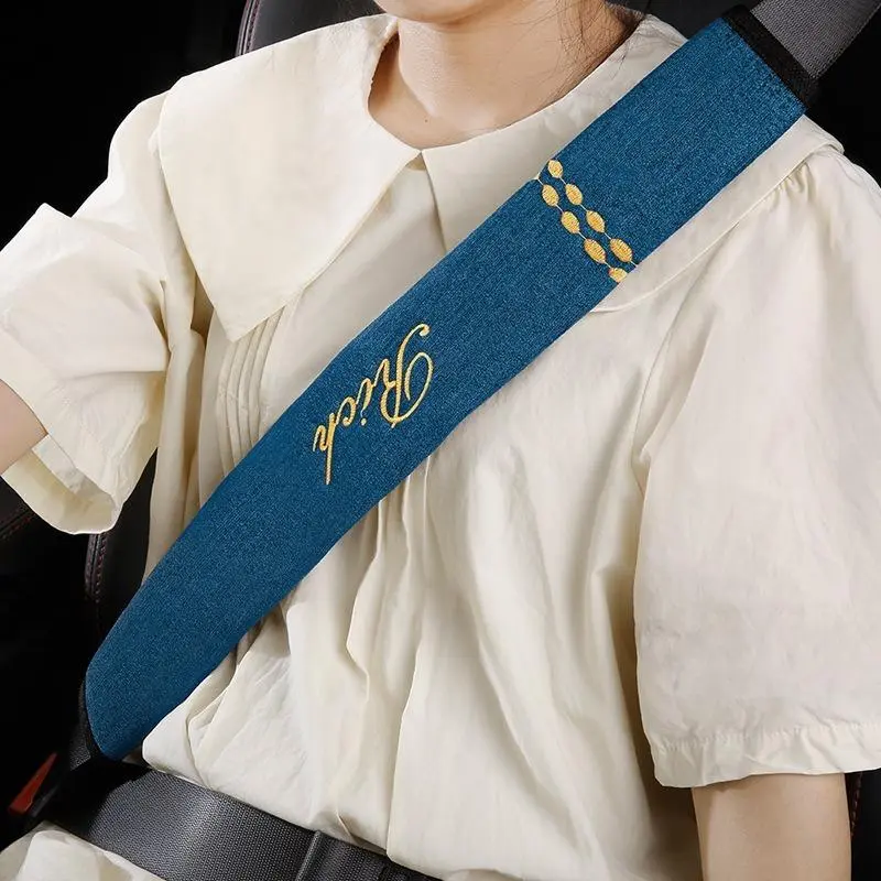 Seat Belt Shoulder Pad, Cozy Aesthetic Strap Cover with Smooth Texture, Extended Length for Daily Drives, Easy Slip-on Car Accessory, Cozy Look, Cars, Car Accessories, Car Interior Decorative