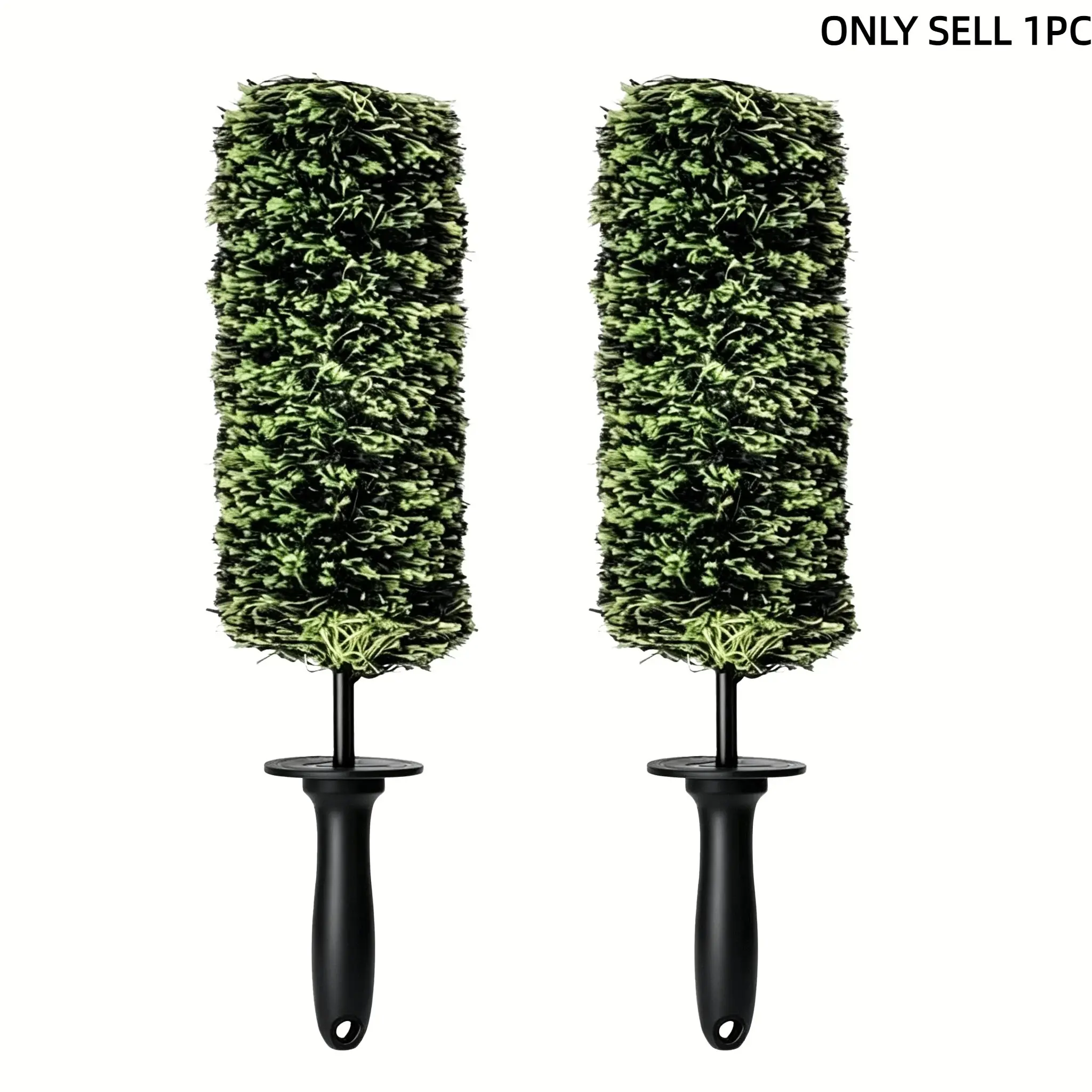 Car Wheel HUB Cleaning Brush, Convenient Tire Debris Tool, Durable Wheel Cleaner, Deep Brake Dust Removal, Ergonomic Handle Wheel Brush, Car Detailing Tools