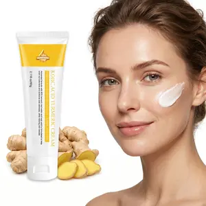 SUMIFANG Turmeric Kojic Acid Face Cream 60g – Contains glutathione + tranexamic acid to even out skin tone and deeply moisturize. Suitable for all skin types. Leaves skin smooth and hydrated. – Use morning and night.