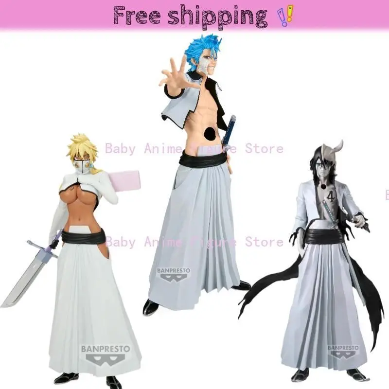 In Stock Original BANPRESTO MAXIMATIC【BLEACH】Grimmjow Jeagerjaques、ULQUIORRA CIFER、Tier Harribel Figure Model Toy Gift