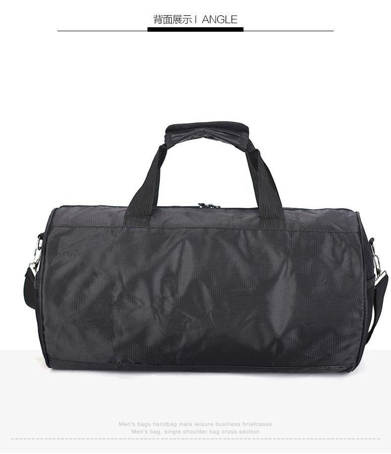 Sports bag Cylinder swimming fitness bag Shoulder travel bag Luggage bag Yoga Taekwondo barrel bag gym