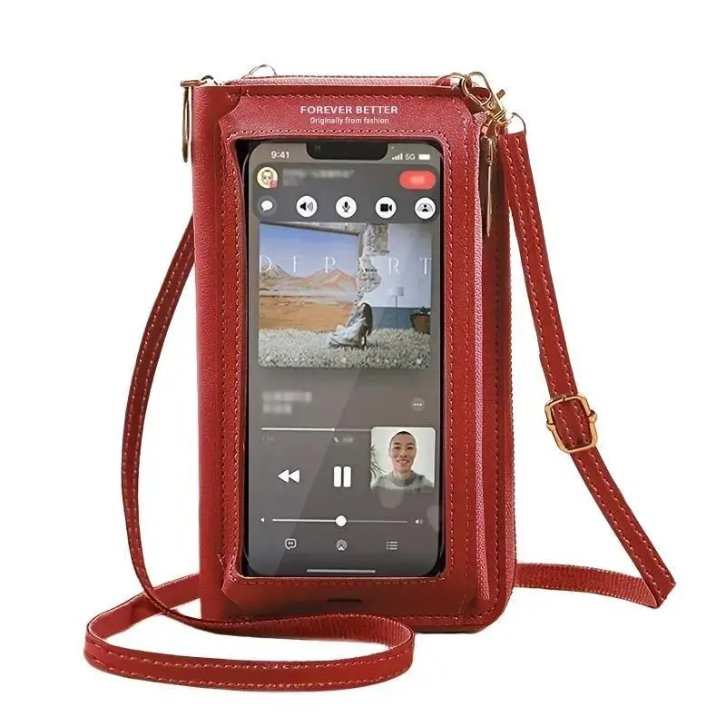 Women's Multifunctional Touch Screen Anti-Theft Crossbody Wallet Combo, Fashion Crossbody Bag for Sports Camping, 2026 Luggage & Bag Accessory, Fashion Crossbody Bags