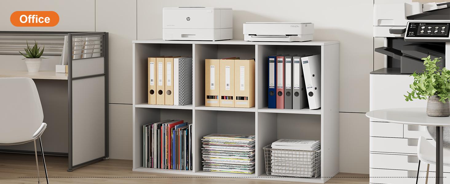 Cube Storage Organizer, Open Cube Bookshelf with Removable Back Panels, Stackable Display Bookcase for Living Room, Bedroom, Entryway