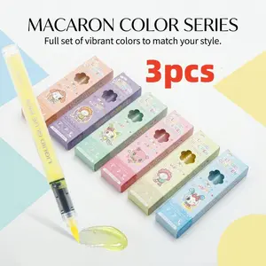 3-Pack High Viscosity Gel Glue Sticks, Smooth Application, Portable Adhesive for Bullet Journals, Paper, Envelopes, Office Use, School Supplies