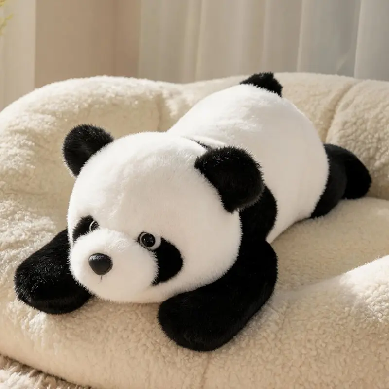 Soft Plush Animal Pillow, Comfortable Sleep Cushion, Sofa Bed Decor, Dinosaur, Hippo, Panda Shapes, Casual Style, Perfect for Relaxing, Soft Cuddly Gift, Super Soft Fluffy