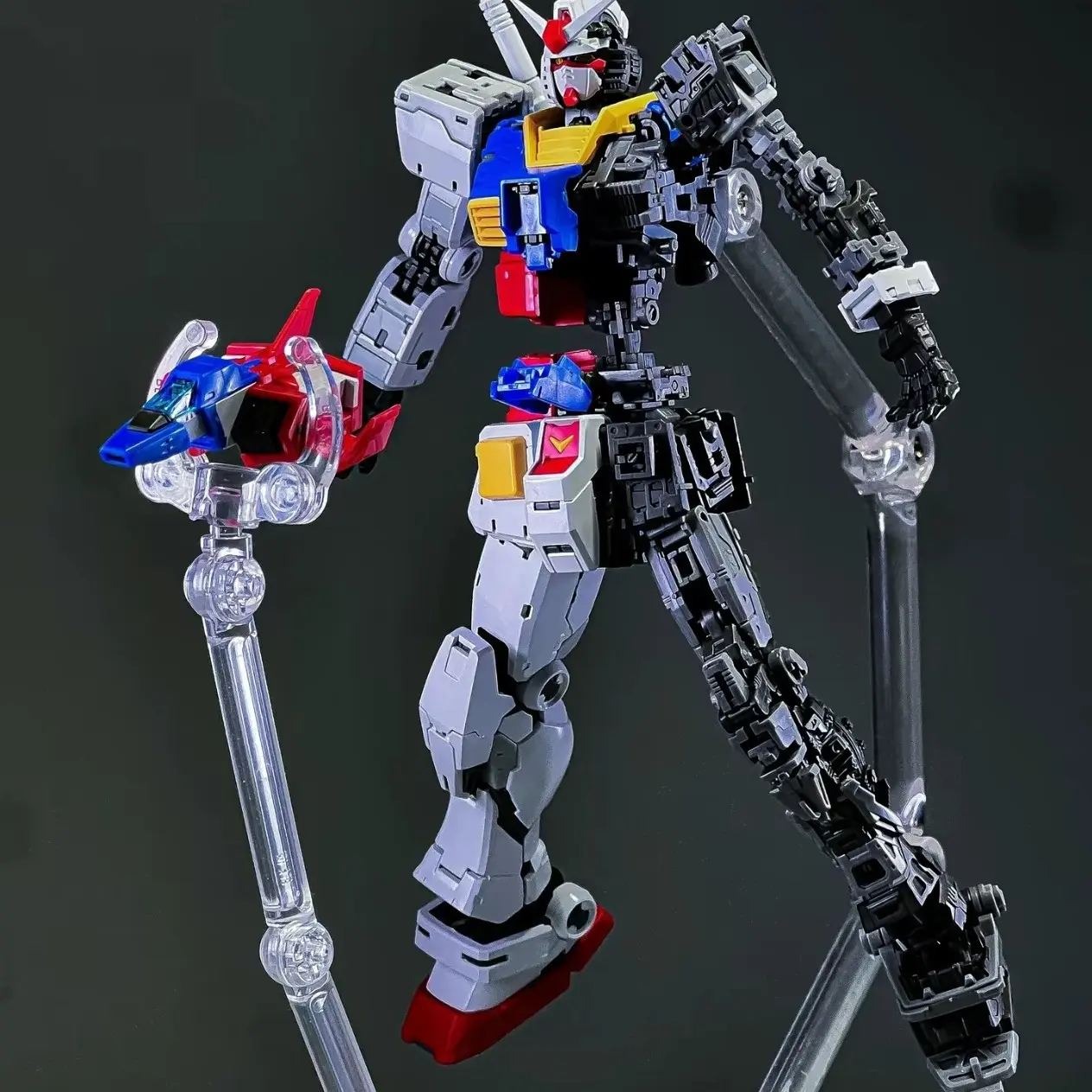 Hg1/144 Gundam 2.0 Model Kit, Buildable Mecha Toy for Boys, Creative Block Puzzle, Robot Assembly Set, New Arrival, Age 14+, Gift Idea, Diy Engineering Model