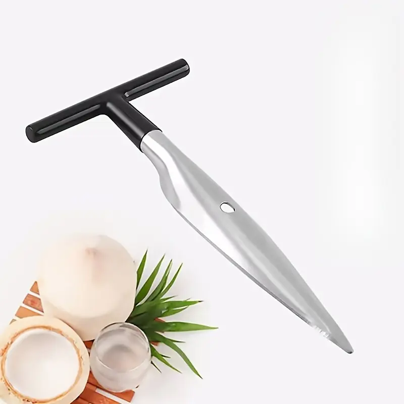 1PC,Stainless Steel Coconut Opener, Creative Coconut Cone Tool for Opening Coconut Shells
