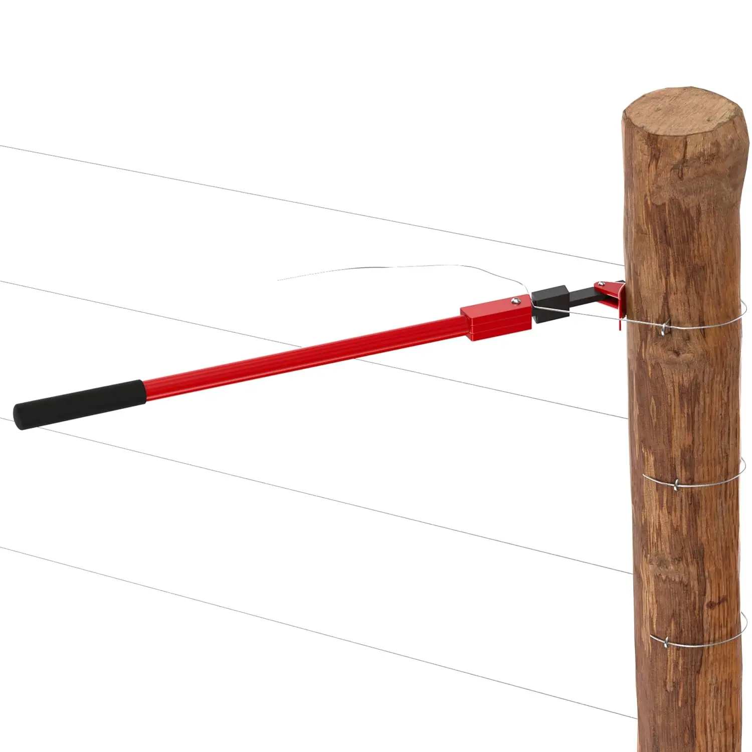 Fence Barbed Wire Stretcher Tool, Heavy-Duty Wire Tensioner & Repair Tool for Barbed, Smooth & Electric Fence Wire, Easy -Person  for Farm, Ranch & Garden Projects