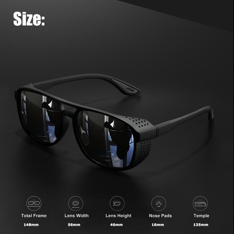 Polarized Sports Sunglasses Outdoor Cycling Running Eyewear Windproof Design UV400 Protection Lightweight Wraparound Lenses for Active Use