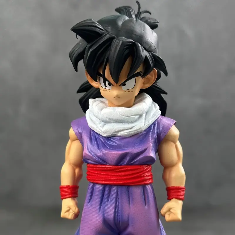 Dragon Ball Z Kid Gohan Figure - Purple Gi Standing Statue, Childhood Son Gohan Anime Collectible, Ideal Gift for Fans, Collectible PVC Figure, Anime Character Statue, Collectible Figurine, Statue Figurines