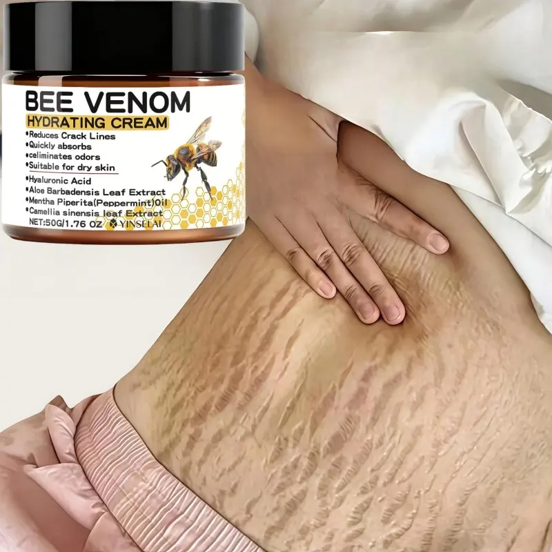 Instant Lifting Firming Cream Hydrating Anti Aging Moisturizer with Bee Venom Collagen Hyaluronic Acid, Smooths Wrinkles Fine Lines, Suitable for Men Women