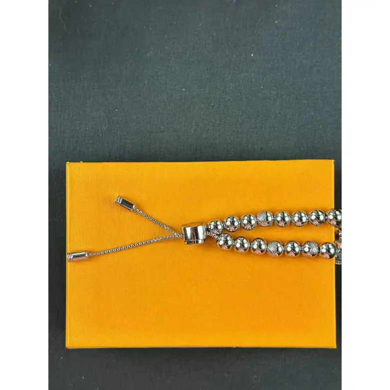 Adjustable chain bracelet for Women, Lightweight Alloy Beaded Cuff Bracelet, Stackable for Daily Wear, Bead Detail Bracelets & Bangles