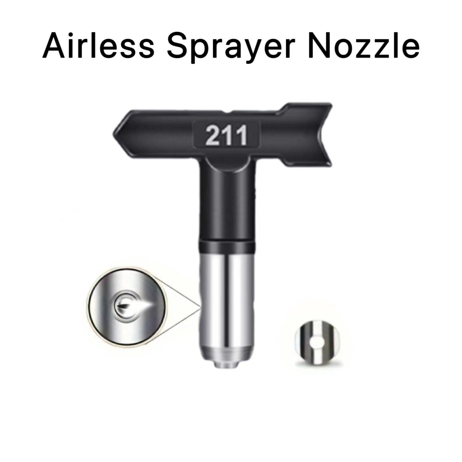 Reversible Spray Tip, Multi-size Airless Spray Nozzle, Suitable for Airless Paint Spray Tools & Airless Spraying Machine, Practical Power Tool Accessories