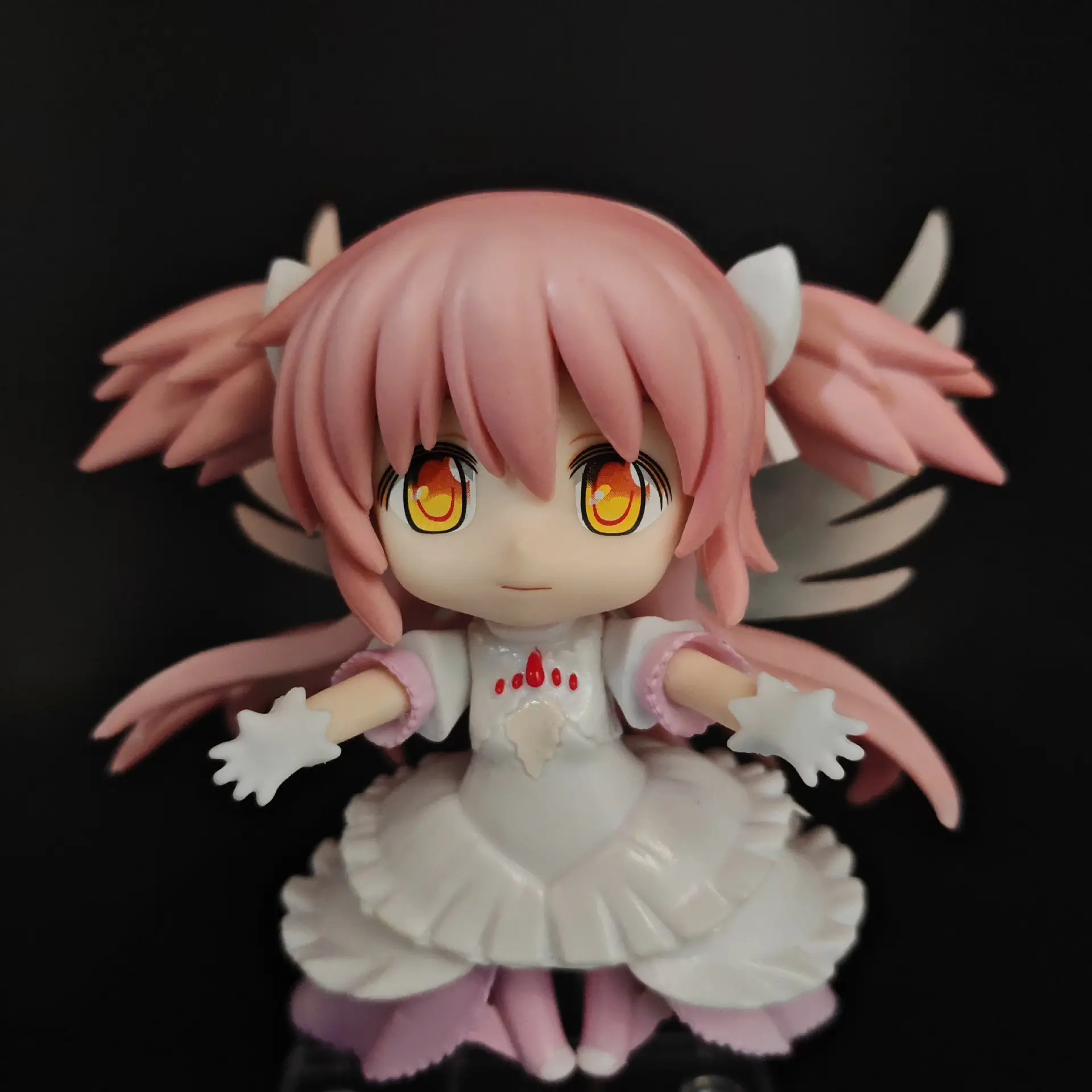 Q Version Magical Girl Madoka Magica Anime Model Figurine Desktop Decoration, Cute Cartoon Figure Collectible Gift for Fans