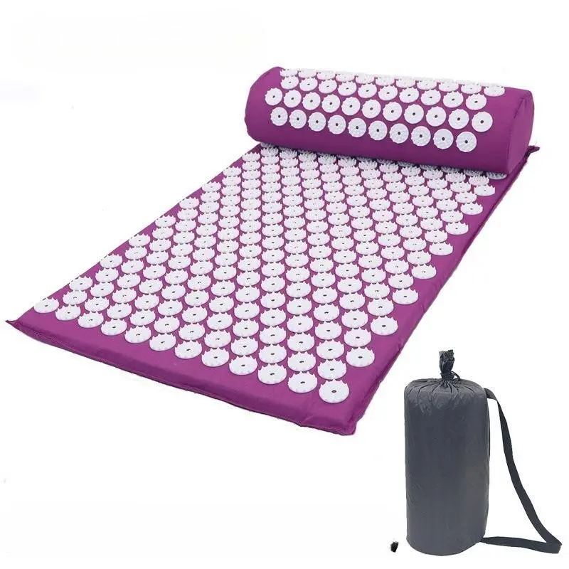 Acupuncture Massage Pad, Yoga Spine Acupressure Mat, Fitness Pad, Acupressure Pillow, Yoga Acupressure Mat, Meridian Massage Pad, Acupressure Tool