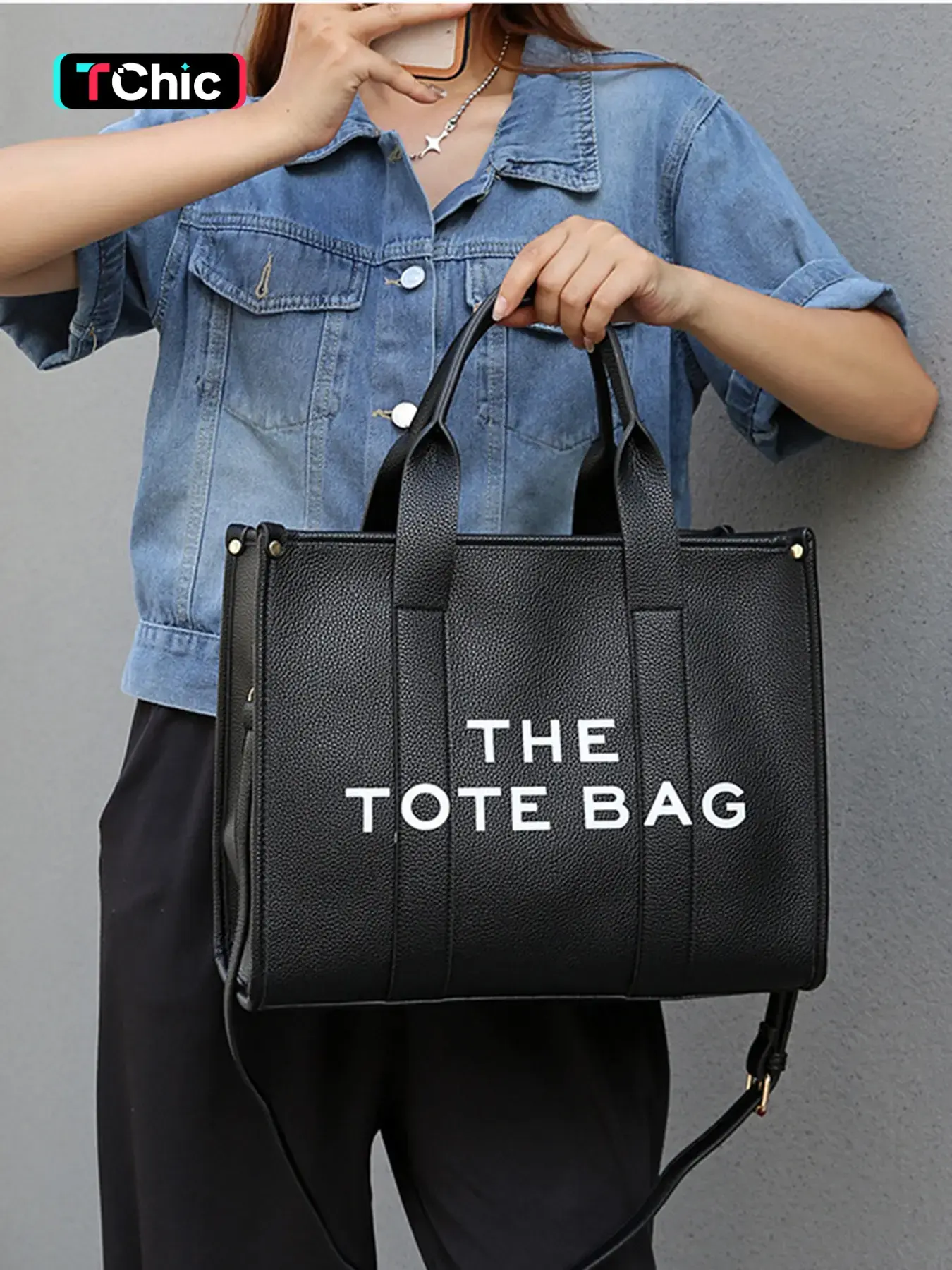 Fashion Letter Pattern Tote Bag, Casual Versatile Shoulder Bag for Women, Trendy All-match Everyday Crossbody Bag for Daily Use, Chic Crossbody Bag
