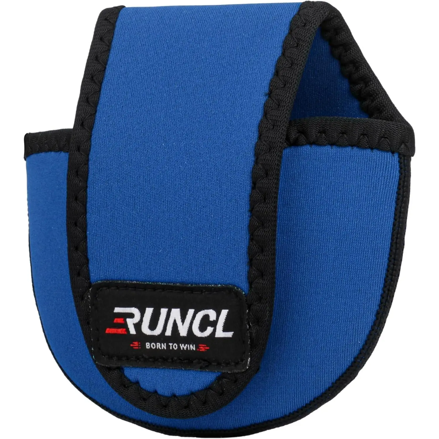 RUNCL Baitcasting Reel Bag – Protective Storage Pouch for Baitcasting Reels & Spinning Reels, Lightweight & Durable, Ideal for Freshwater & Saltwater Fishing Trips (Blue & Black)