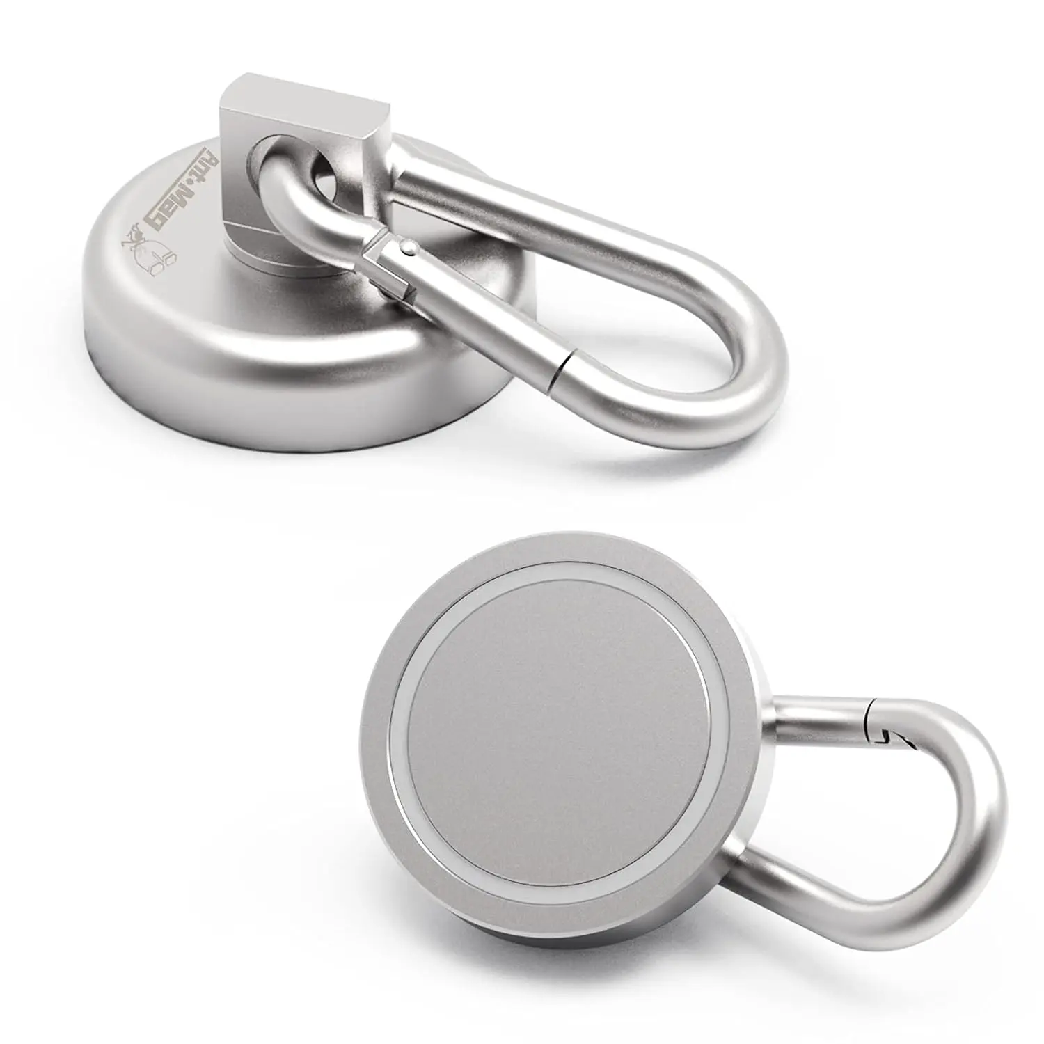 - Carabiner netic Hooks 80LBS MAX Heavy Duty Neodymium net Swivel Snap Hook for  Indoor/Outdoor Grill Kitchen Cabinet Office 2 Pack