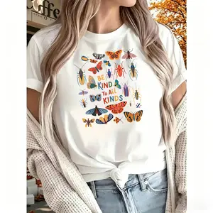 Be Kind To All Kinds Insect Bugs Vintage Tee 90s Graphic Tees Men's t Shirts Graphic Tee t Shirts Funny Graphic Tee Good Graphic Tees Men's Graphic Tees Streetwear Outfits Men Vacation Outfits Ov,super cool