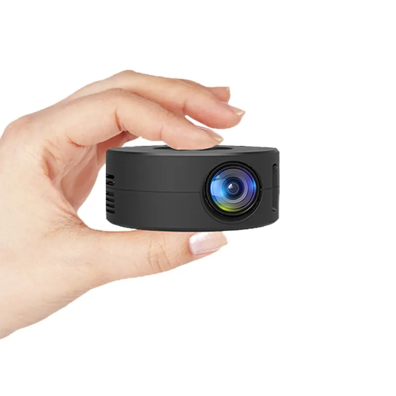 YT200 Mobile Portable Mini Projector for Home Use, Mini HD Smart Projector 1080p