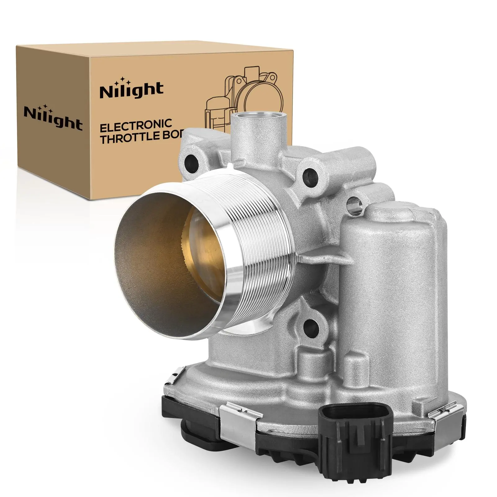 Nilight Electronic Throttle Body 55565489 fits for Buick Chevrolet  s, Buick Encore 2013-2019, Throttle for Chevy Cruze 2011 2012-2016, Sonic 2012-2018, Trax 2013 2014 2015 2016 2017 2018 2019 fathersdaygift