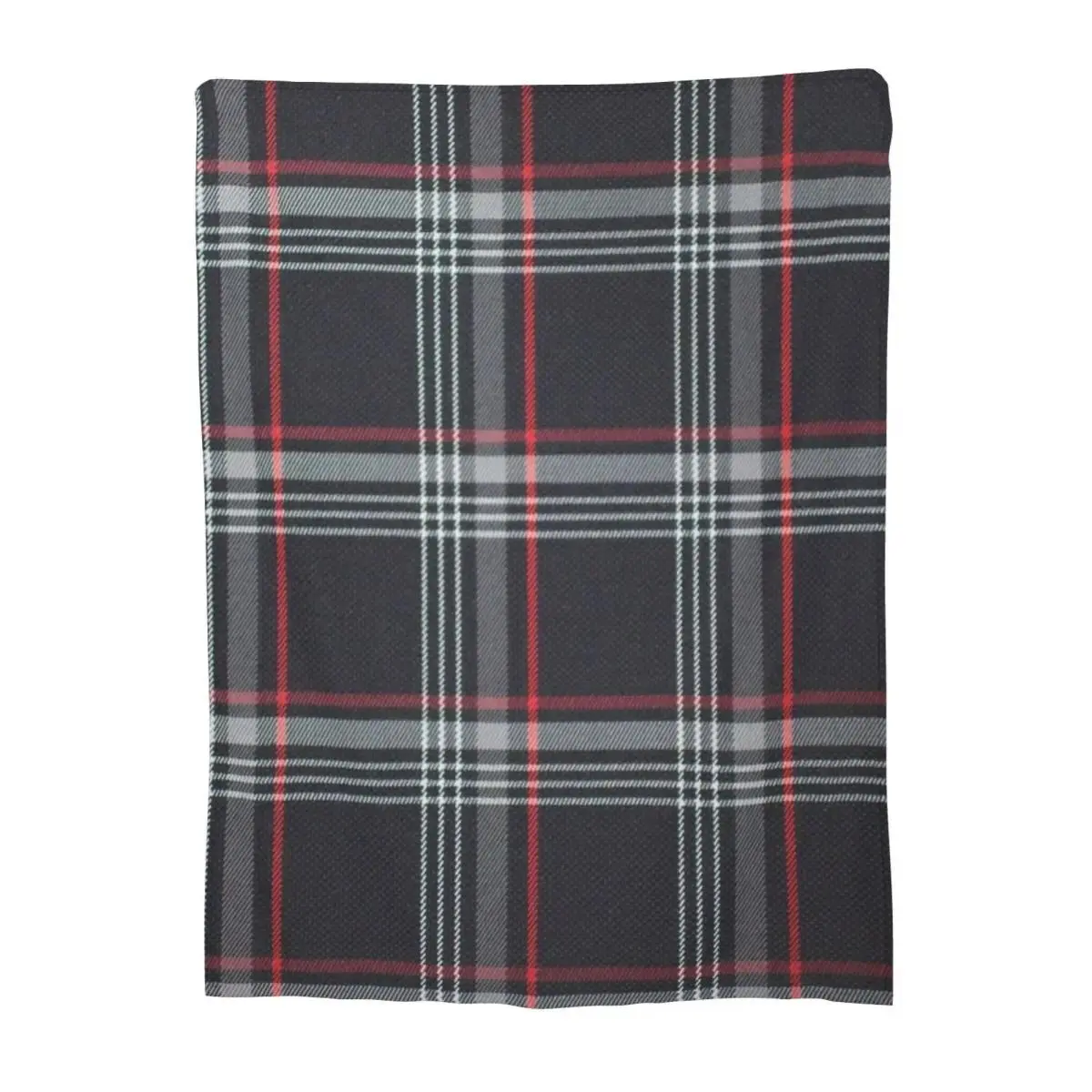 GTI Tartan Flannel Blanket - Soft, Warm, Wrinkle-Resistant All-Season Throw (50x60in/60x80in) - Cozy Setup for Bed & Sofa, Warm Aesthetic for Watch Party, Home & Travel Gifting Option