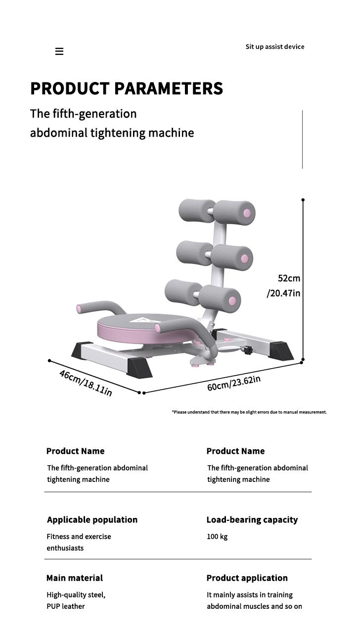 Multi-Functional Adjustable Ab Machine Home Gym Ab Workout Bench Sit Up Machine for Abdominal Exercises Versatile Exercise Chair for Full Body Workouts Adjustable Ab Trainer with Flexible Modes Sturdy Fitness Equipment for Home Core Training