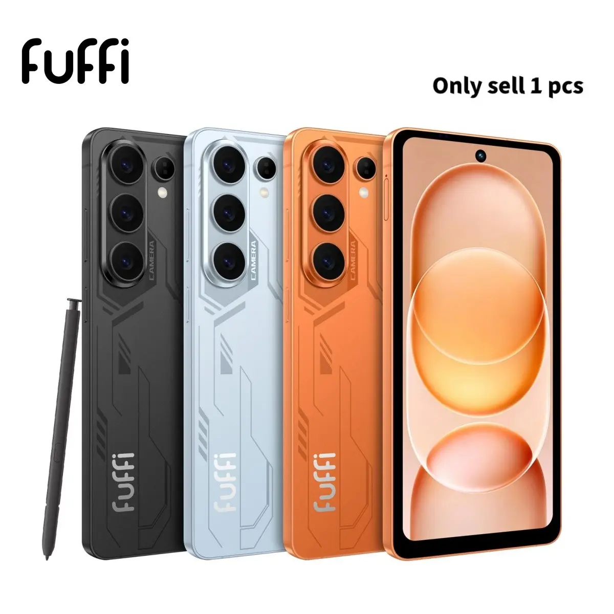 FUFFI New S26 PRO, 6.6-inch Fashion Smartphone, 4G Network, 3GB RAM, 32GB ROM, 5MP+16MP Camera Pixels, 3300mAh Battery, Dual SIM Dual Standby, Includes Stylus Function, GPS, Octa-core Processor, Android 10.0