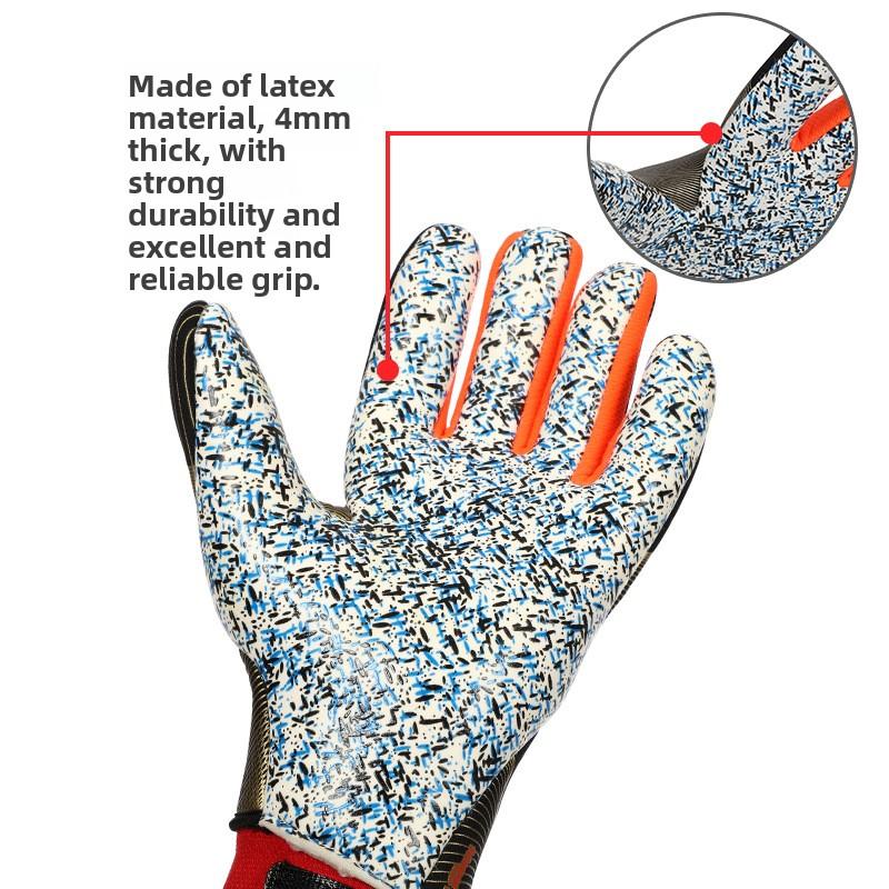 New football goalkeeper gloves soccer accessories football drip latex lightweight and breathable 21.0 goalkeeper gloves for professional competition training goalie