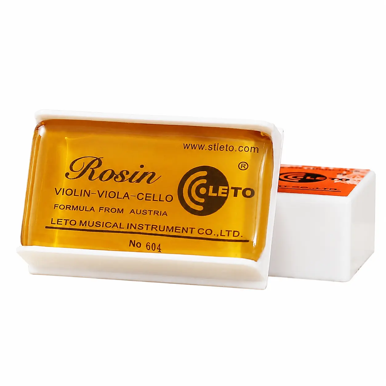 Premium Natural Rosin Block for Violin, Cello, and Erhu — Handcrafted with Pure Pine Resin and Enhanced Grip Formula for Optimal Bow Control and Warm, Rich Tone Production in Professional and Student Musical Performance Settings