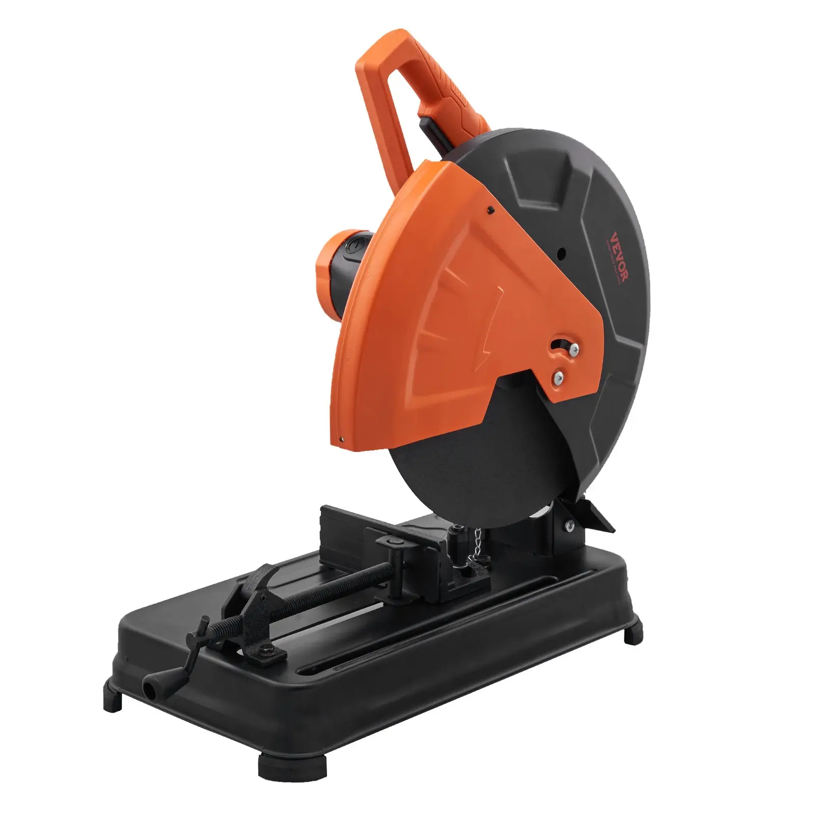 VEVOR Abrasive Chop Saw, 14"/355mm Blade Diameter Cut Off Saw, 2300W 3600RPM Steel Cutting Machine, 0-45 Adjustable Angle Miter Saw for Cutting Metal Cutting Chop Saw for Steel/Rebar/Iron/Aluminum
