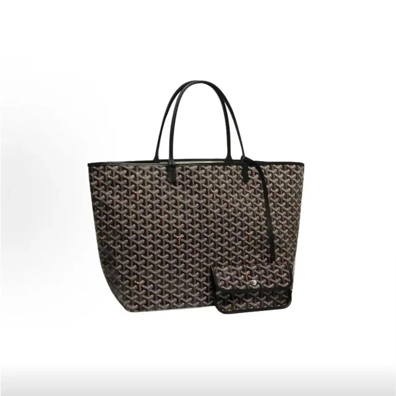 Pre-owned Goyard Saint Louis GM Tote Bag in Goyardine And Chevroches
