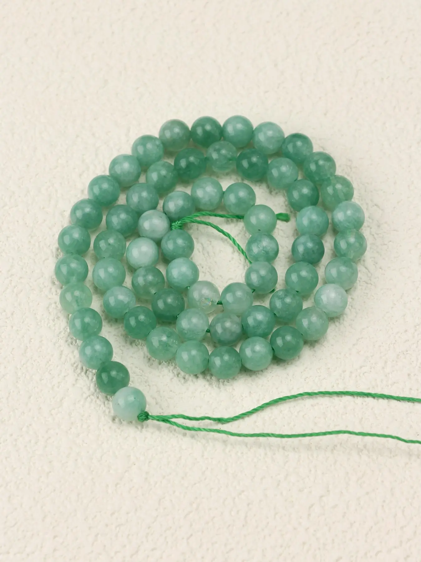 6mm Natural Crystal gemstone String, 15 Inch Jade Beads for Jewelry Making, High Quality Handmade Materials, Beading Supplies, Seed Beads, Diy Beads, Diy Beading, Beads And Accessories