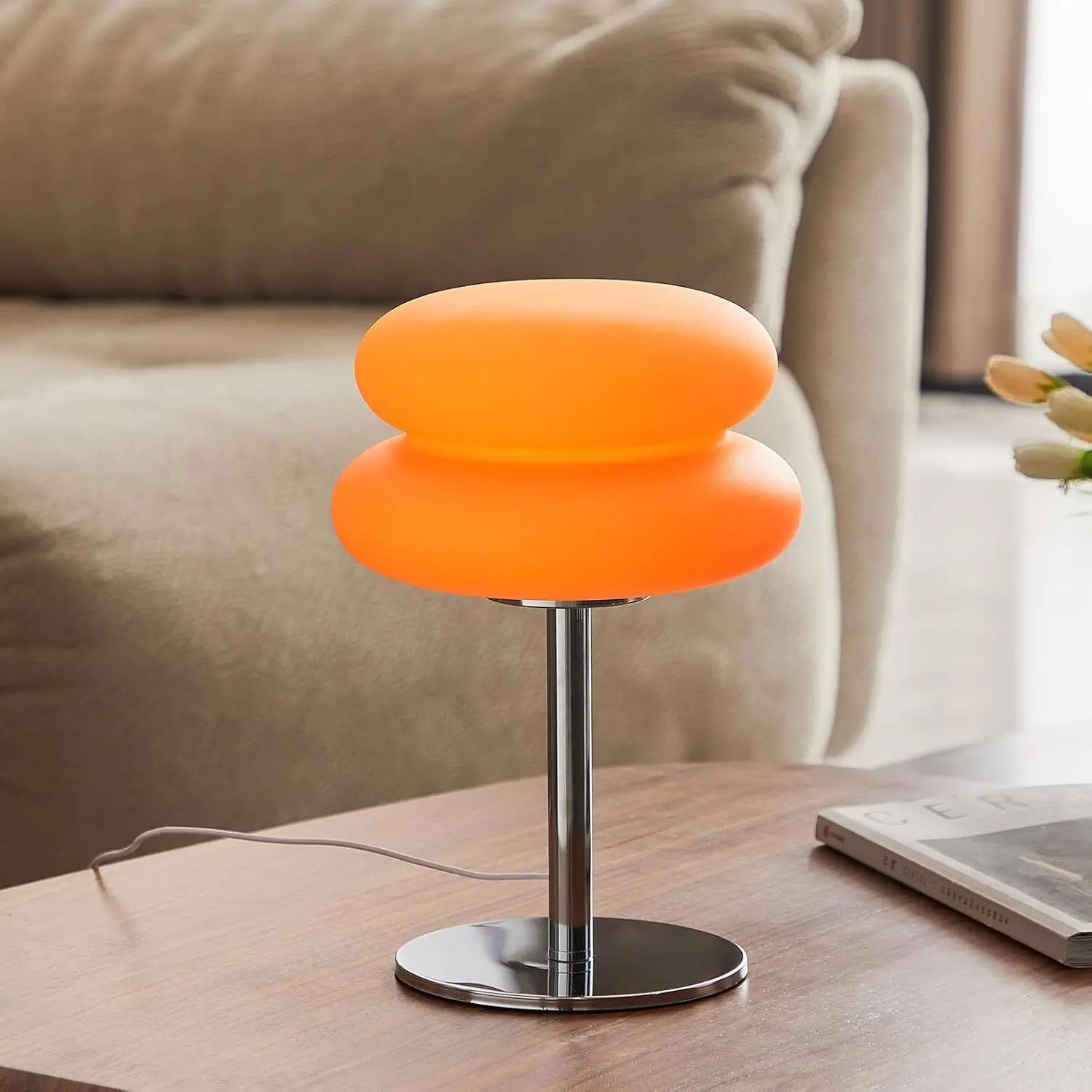 Bedroom Mushroom Lamp, Medieval Modern Nightstand Light, Adjustable Vintage Egg Tart Lamp, Unique Home Decor, Home Decoration Lamp, Cute Living Room Desk Lamp, Decorative Night Light, Bedside Light