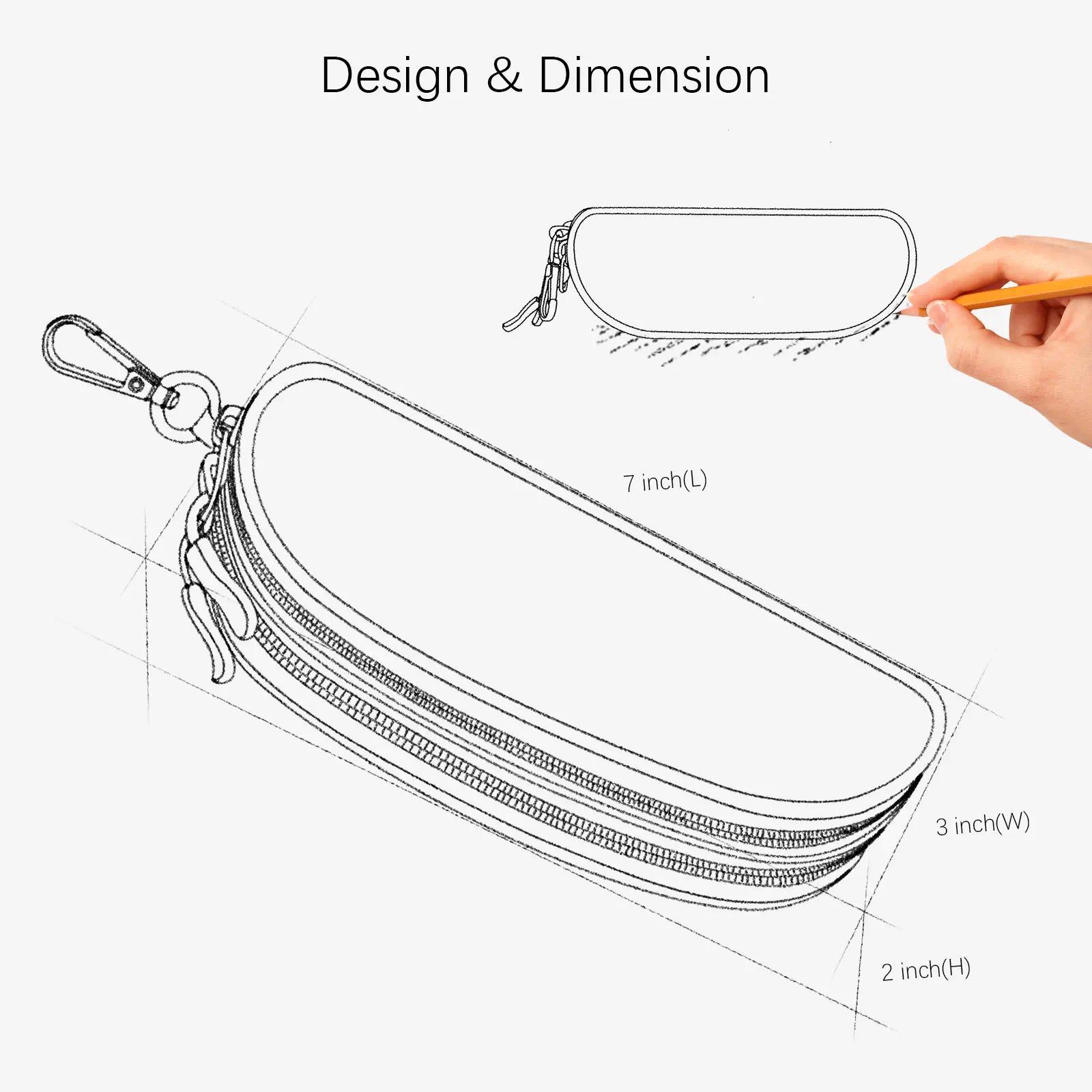Double Eyeglasses Case Soft Portable Zipper Sunglasses Pouch with Keychain Clip, Lightweight Protective Storage Bag for Glasses, Durable Compact Organizer for Men Women Daily Travel Outdoor Use Double Eyeglasses Case Soft Portable Zipper Sunglasses Pouch with Keychain Clip, Lightweight Protective Storage Bag for Glasses, Durable Compact Organizer for Men Women Daily Travel Outdoor Use