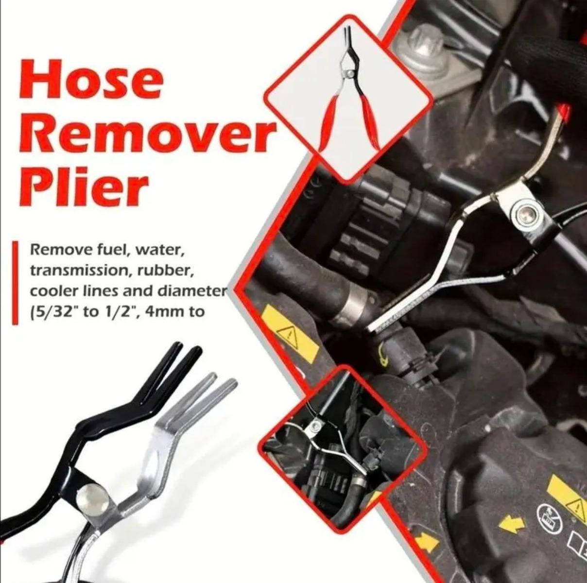 Professional Hose Clamp Kit, Fuel Line Disconnecting &Dismounting Tool Set for Automotive Maintenance,Multifunctional Pipe Clamp for Car Repair, Car Accessories Removal Portable Ratchet