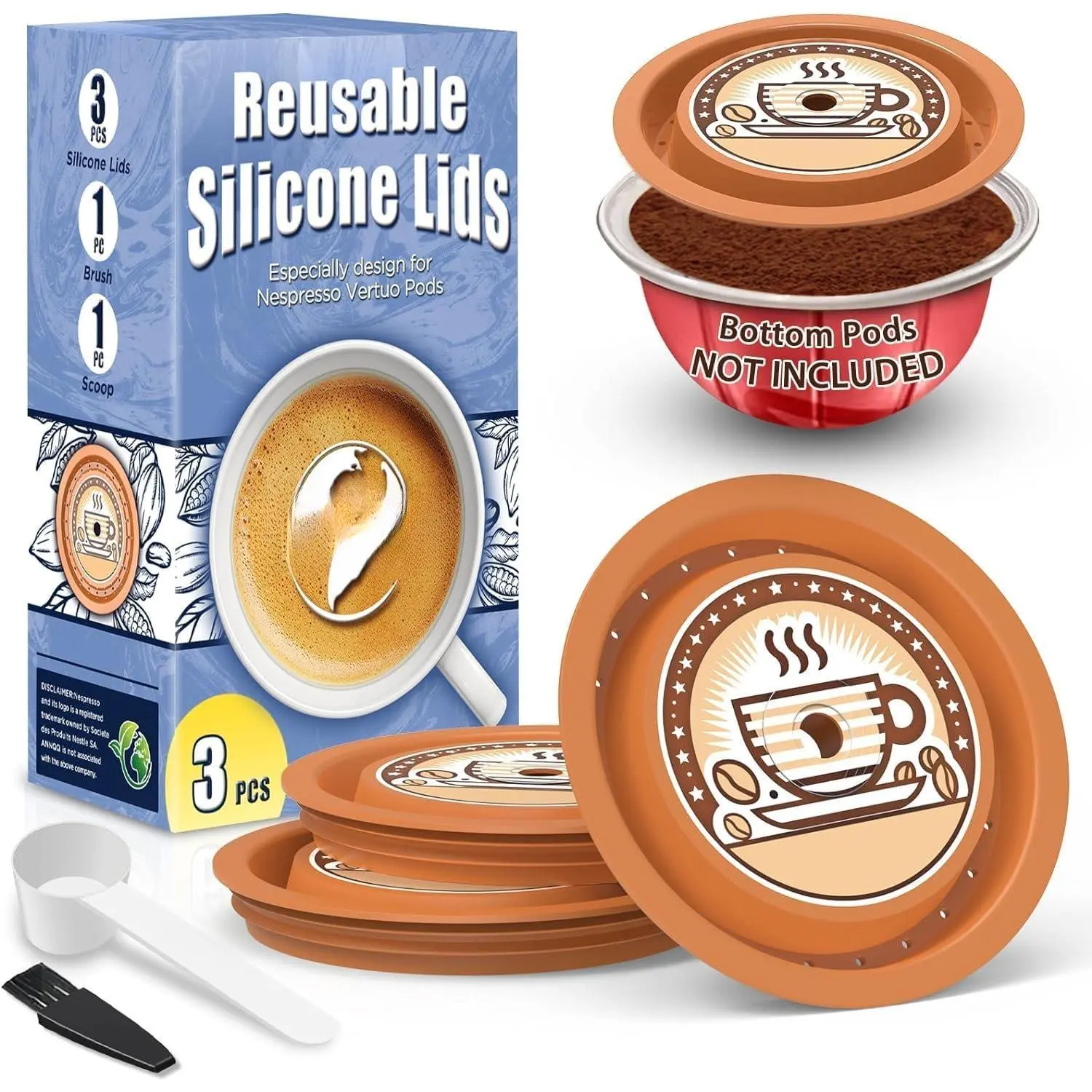 Vertuo Pods for :  Than Foil  Save